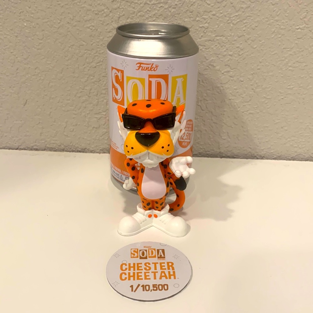 Funko soda Chester cheetah vaulted